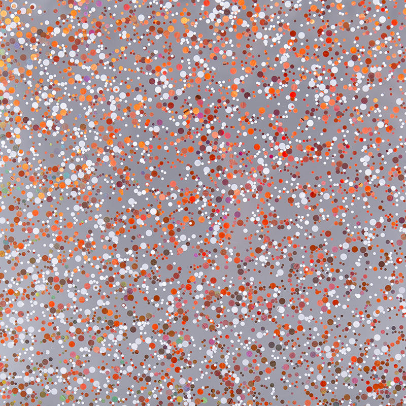 Mönstrad glitter färgglad akrylark